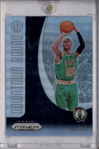 2024-25 Panini Prizm Deca Downtown Bound Black Prizms #22 Ray Allen 1/1