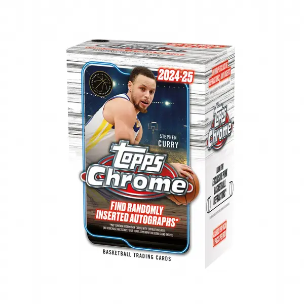 2024-25 Topps Chrome Basketball Blaster Box - Pink Parallels