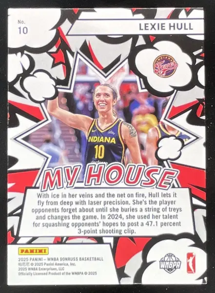 2025 Panini Donruss WNBA My House Diamond #10 Lexie Hull