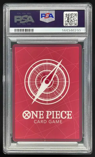 2022 One Piece OP01 EN #003 Monkey D Luffy Alternate Art Errata PSA 10