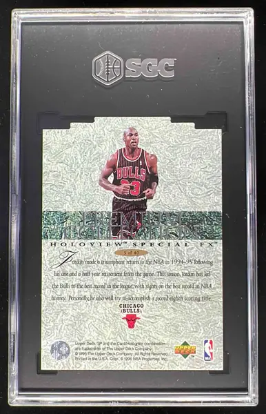 1995-96 SP Premium Collection Holoview Special F/X #5 Michael