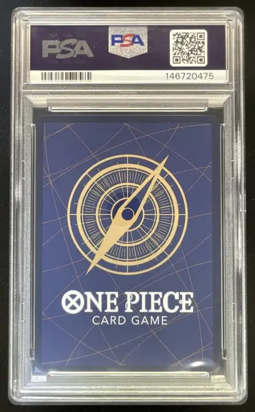 2025 One Piece OP13 EN #119 Portgas D Ace Manga Alternate Art PSA 10