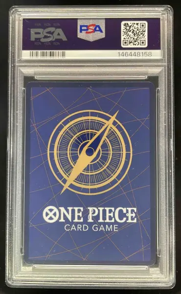 2025 One Piece OP07 EN #109 Monkey D Luffy PSA 10