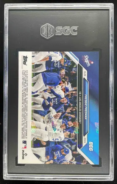 2024 Topps Now #866 Freddie Freeman SGC 10