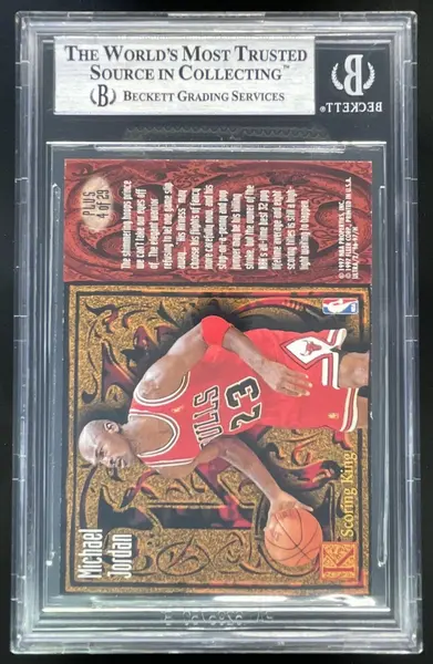 1996 Fleer Ultra Scoring Kings Plus #4 Michael Jordan BGS 8.5