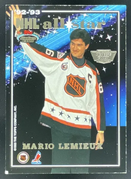 1993-94 Topps Stadium Club All Stars #NNO Mario Lemieux Wayne Gretzky