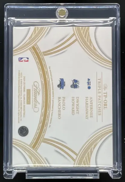2024 Flawless Patches Emerald Anfernee Hardaway Dwight Howard Paolo Banchero /5