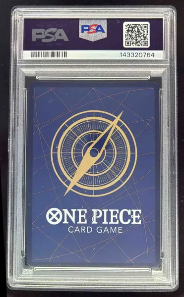 2025 One Piece OP13 EN 3rd Anniversary Gold #004 Shanks PSA 10 on