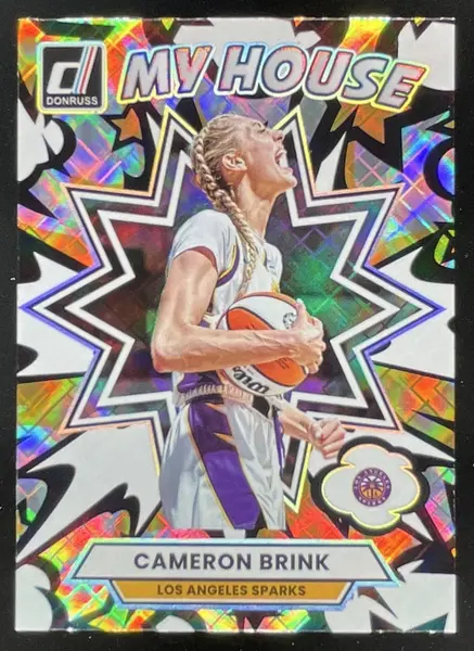 2025 Panini Donruss WNBA My House Diamond #14 Cameron Brink