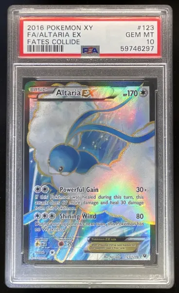 2016 Pokemon XY Fates Collide #123/124 Altaria PSA 10