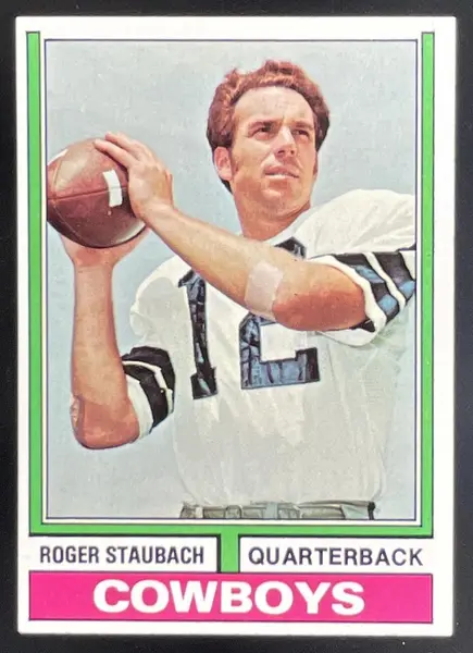 1974 Topps #500 Roger Staubach