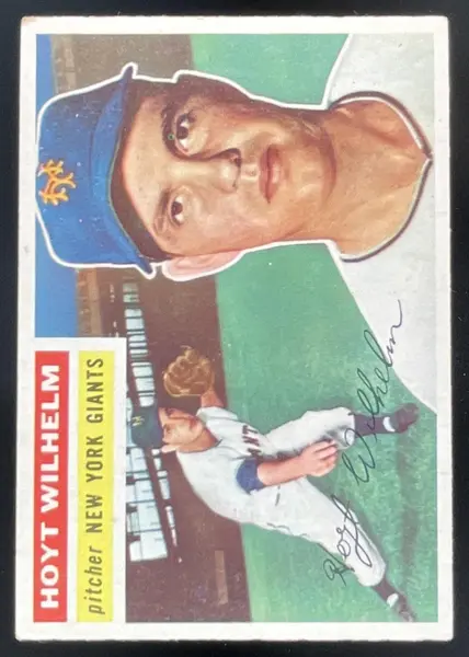 1956 Topps #307 Hoyt Wilhelm