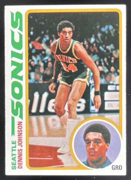 1978-79 Topps #78 Dennis Johnson RC