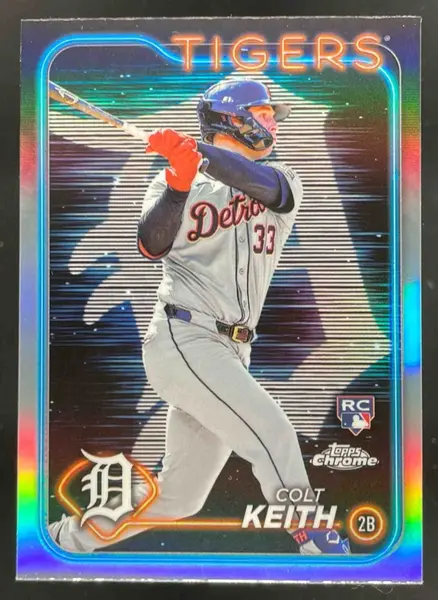 2024 Topps Chrome Lightboard Logo Refractor #2 Colt Keith RC