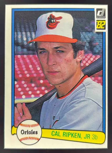 1982 Donruss #405 Cal Ripken Jr. RC