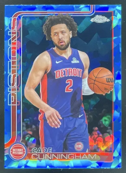 2025-26 Topps Chrome Sapphire #88 Cade Cunningham