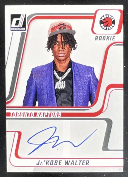 2024-25 Panini Donruss Next Day Autographs #NDA-JWT Ja'Kobe Walter RC Auto
