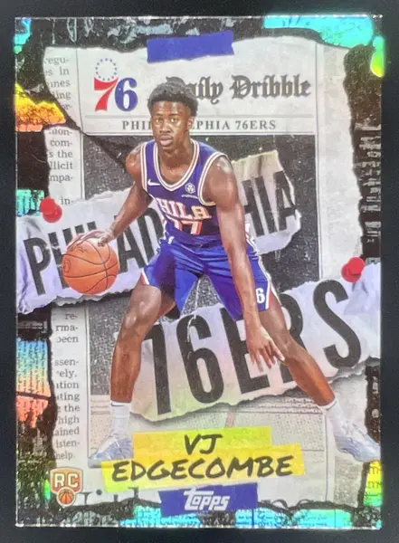 2025-26 Topps The Daily Dribble #DD-33 VJ Edgecombe RC