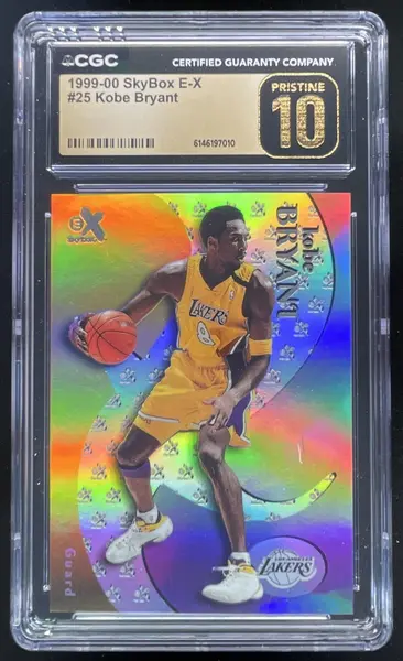 1999-200 Skybox E-X #25 Kobe Bryant CGC 10