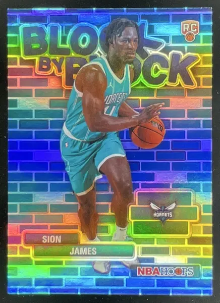 2025 Topps NBA Hoops Basketball Sion James #BYB-33