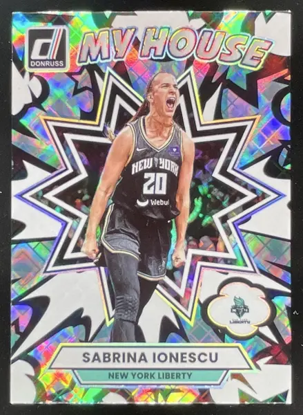 2025 Panini Donruss WNBA My House Diamond #1 Sabrina Ionescu