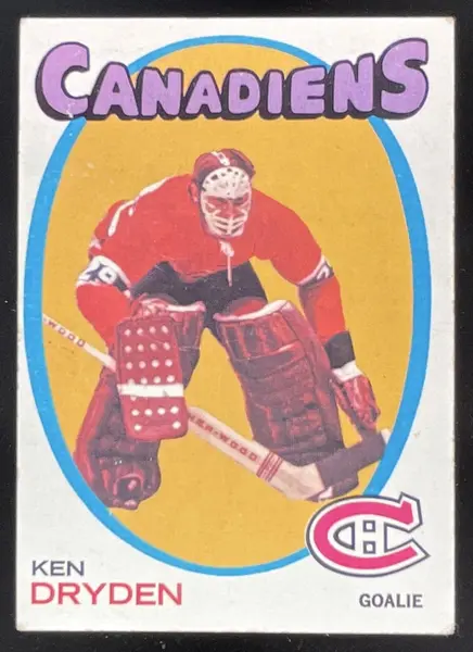 1971-72 Topps #45 Ken Dryden RC