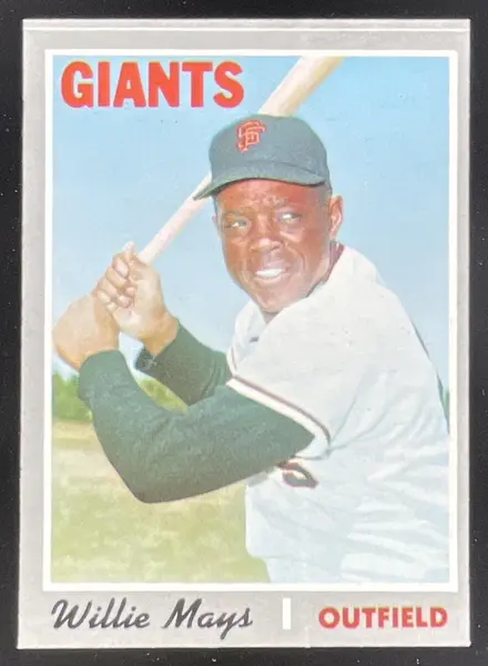1970 Topps #600 Willie Mays