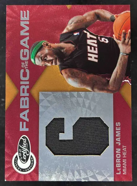 2010 Totally Certified Fabric of the Game Jumbo Jersey Number 