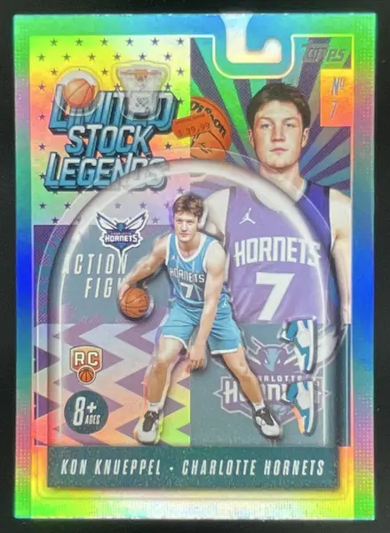 2025-26 Topps Limited Stock Legends #LST-4 Kon Knueppel RC