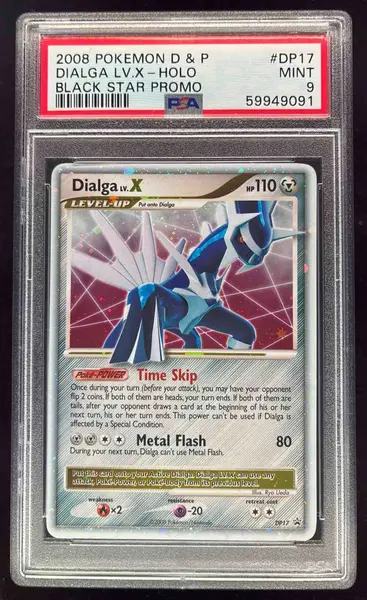 2008 Pokemon Diamond & Pearl Black Star Promos #DP17 Dialga LV.X PSA 9
