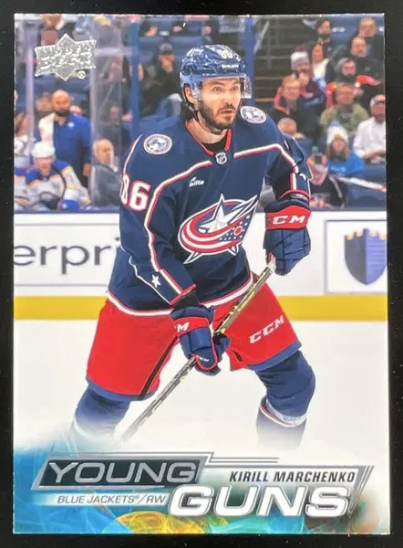 2022-23 Upper Deck #718 Kirill Marchenko Young Guns RC