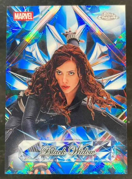 2025 Topps Chrome Marvel Studios Sapphire Sapphire Selections #SS-2 Black Widow