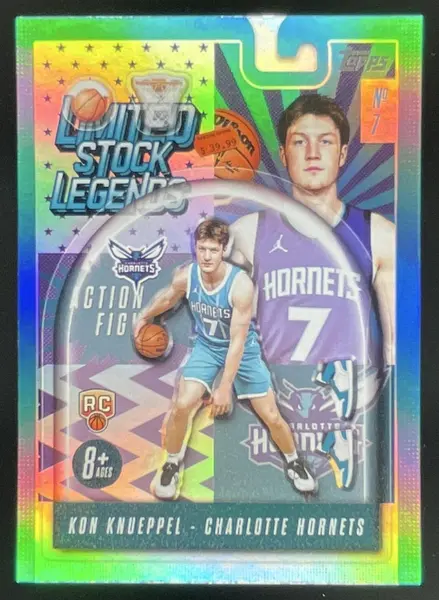 2025-26 Topps Limited Stock Legends #LST-4 Kon Knueppel RC