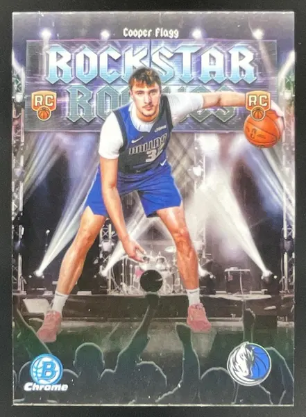 2025-26 Bowman Chrome Rockstar Rookies Refractor #RR-1 Cooper Flagg RC