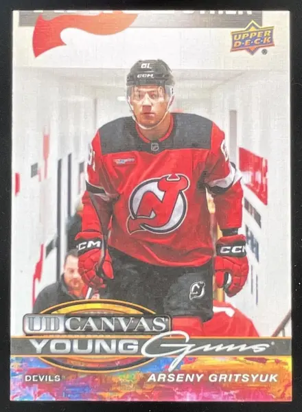 2025-26 Upper Deck Canvas Young Guns #C-219 Arseny Gritsyuk Young Guns RC