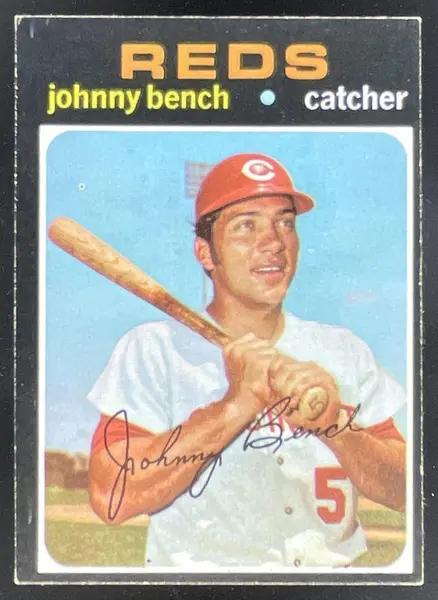 1971 Topps #250 Johnny Bench