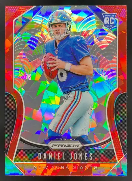 2019 Panini Prizm Red Ice Prizm #302 Daniel Jones RC