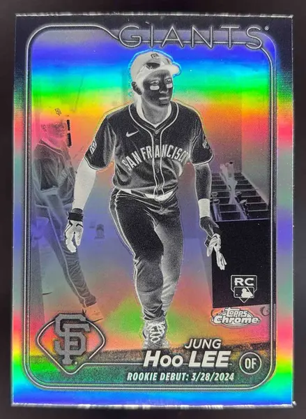 2024 Topps Chrome Update Negative Refractor #USC185 Jung HOO Lee RC