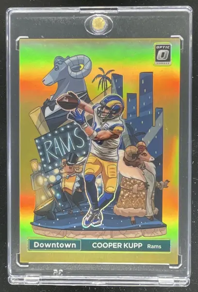 2022 Panini Donruss Optic Downtown SSP Gold #DT-CK Cooper Kupp /10