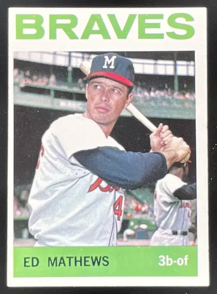 1964 Topps #35 Ed Mathews