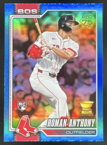 2026 Topps Blue Rainbow Foil #189 Roman Anthony RC /150
