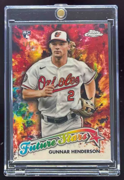 2023 Topps Chrome Future Stars SuperFractor #FS-18 Gunnar Henderson RC 1/1
