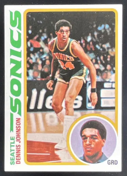 1978-79 Topps #78 Dennis Johnson RC