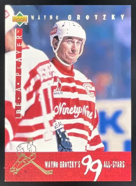 1994-95 Upper Deck Be a Player Wayne Gretzky's 99 All Stars #G1 Wayne Gretzky
