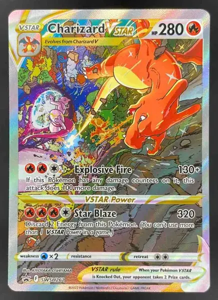 2022 Pokemon Sword & Shield Black Star Promos #SWSH262 Charizard VST