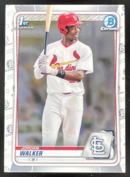 2020 Bowman Draft Chrome #BD-57 Jordan Walker RC