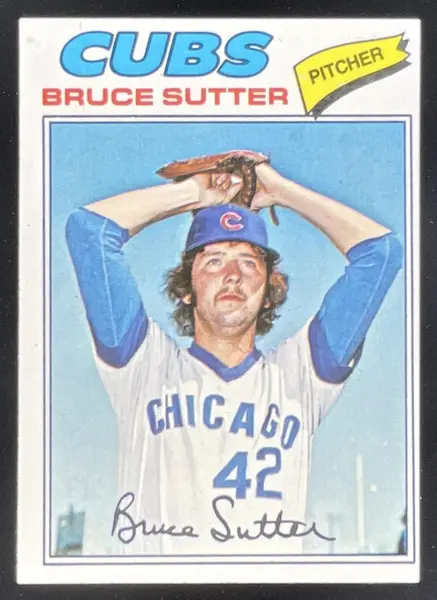 1977 Topps #144 Bruce Sutter RC