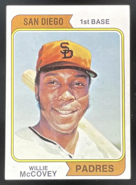 1974 Topps #250a Willie McCovey