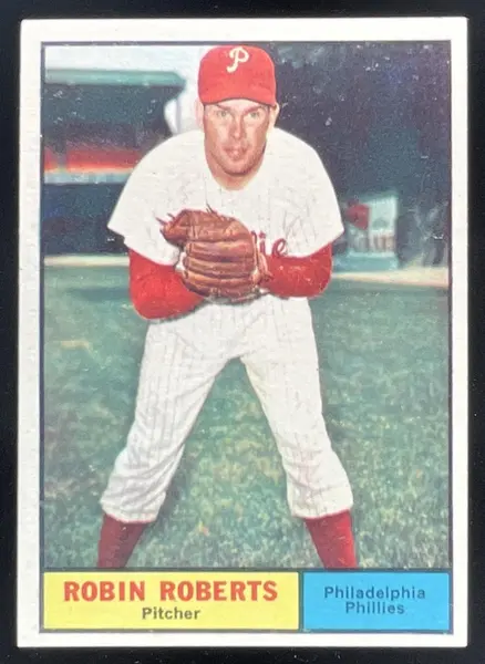 1961 Topps #20 Robin Roberts