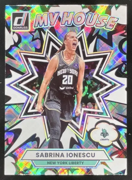 2025 Panini Donruss WNBA My House Diamond #1 Sabrina Ionescu